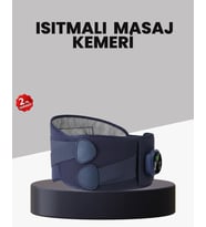 Titreşimli Masajlı Bel Kemeri Isıtmalı Destekli