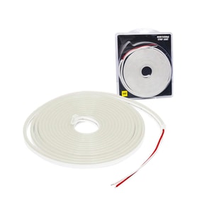 12V Neon Led 6X12 Beyaz Işık 5mt