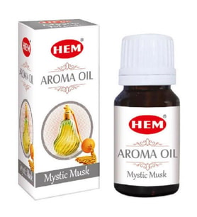 Hem Misk Aromalı Buhurdanlık Yağı Mystick Musk 10 ml (Çok Renkli)