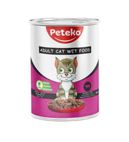 Peteko Biftekli Kedi Konserve 400Gr