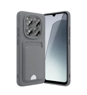 Xiaomi Redmi Note 15 Pro 4G Kelvin Kartvizitli Silikon - Gri