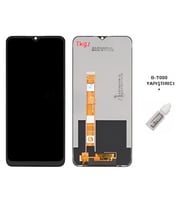 Tkgz - Oppo A5 2020 Uyumlu Lcd Ekran Dokunmatik -A- Kalite + B-7000
