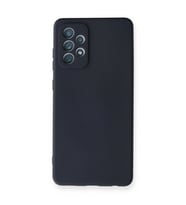 Samsung Galaxy A72 Kılıf Nano İçi Kadife Silikon - Lacivert