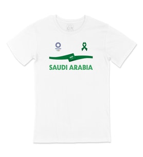 Suudi Arabistan Tokyo 2020 Olimpiyatları Tişört