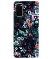 Samsung A02S A03S A10 A12 A13 A21S A22 Kılıf Desenli Silikon Great Flowers 1304