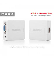 DARK DARK DK-HD-AVGAXHDMI VGA to HDMI + Audio ÇEVİRİCİ