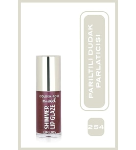 Mood Shimmer Lip Glaze Lipgloss No:254 Berry Spark - Renkli Dudak Parlatıcısı