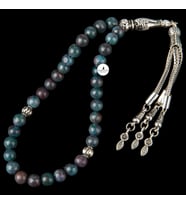 Ruby Kiyanit Doğal Taş Tesbih 33lük - 6mm (Çok Renkli)