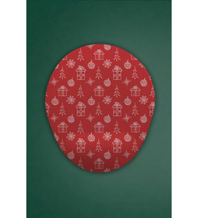 Yılbaşı Temalı Bilek Destekli Mouse Pad