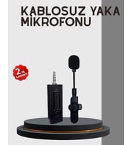 Northcity 20 Metre Menzilli Kablosuz Yaka Mikrofonu - Gürültü Engelleyici ve Canlı Yayın Ekipmanı