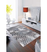 Mavi Spor Kaymaz Tabanlı Makinede Yıkanabilir Halı AR279 - 100 x 160 cm