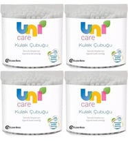 Uni Baby Kulak Temizleme Çubuğu 100 Adet (4 Lü Set)