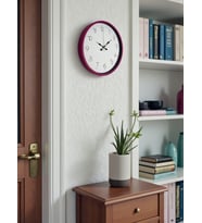 36 Cm Pembe Standart Duvar Saati