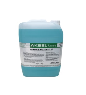 Akbel Banyo Wc Temizlik 5 KG 1/3 (Mavi-Yeşil)