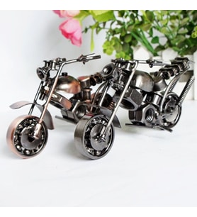 El Yapimi Dekoratif Metal Motor
