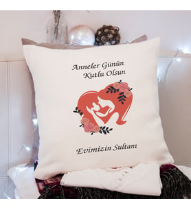 Anneler Günü ( Evimizin Sultanı ) Tasarımlı Yastık