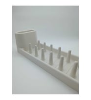 Şık ve kullanışlı 48 cm Beyaz Bulaşıklık Çatal Bıçaklık Tabak Bardak Standı