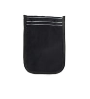 Osmanlı Kalın Siyah Banyo Hamam Kesesi 25x17 Cm (Karışık)