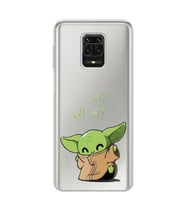 Redmi Note 9 Pro / 9s Uyumlu Baby Yoda Tasarımlı Şeffaf Telefon Kılıfı