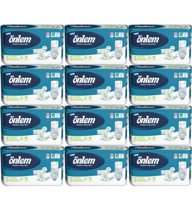 Önlem Yetişkin Bezi Bel Bantlı Tekstil Yüzey S - Small - Küçük 360 Adet (12PK*30)