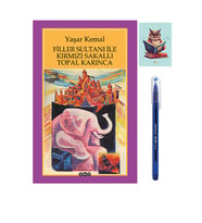 Filler Sultanı ile Kırmızı Sakallı Topal Karınca - Yaşar Kemal - Yapı Kredi Yayını- Tükenmez Kalem (Renksiz)