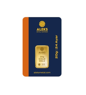 AgaKulche 20 gr 995 24 Ayar AMR Külçe Altın