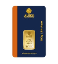 AgaKulche 20 gr 995 24 Ayar AMR Külçe Altın