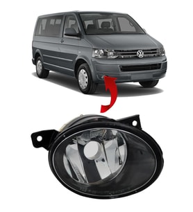 Vw Transporter T6 Sağ Sis Farı Ampüllü Duylu 2011-2015 7E0941700A