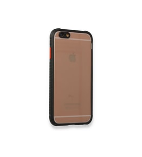Çınarcık Dev iPhone 6 Kılıf Miami Şeffaf Silikon - Kırmızı