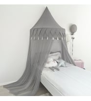 Pamuka Gri - Gri Bayraklı 120 Cm Duvar Tente