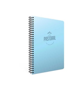 Gıpta Pastoral Spiralli PP Kapak A4 120 Yaprak Çizgil Defter 3247