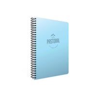 Gıpta Pastoral Spiralli PP Kapak A4 120 Yaprak Çizgil Defter 3247