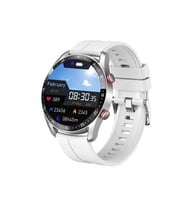 Hiwatch HW20 Uyumlu Amoled Smartwatch Sporcu Akıllı Saat (Beyaz)