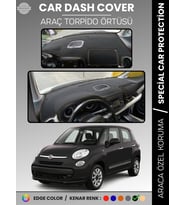 FIAT 500L (2013-2017) Torpido Örtüsü Ön Göğüs Torpido Koruma Tam Uyum Çatlamayı Önler Kolay Montaj
