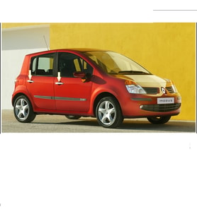 Renault Modus Krom Kapı Kolu Seti 4 kapı 2005 Üzeri P. Çelik