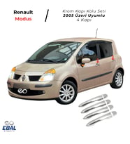 Renault Modus Krom Kapı Kolu Seti 4 kapı 2005 Üzeri P. Çelik