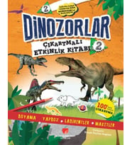 Dinozorlar Çıkartmalı Etkinlik Kitabı 2