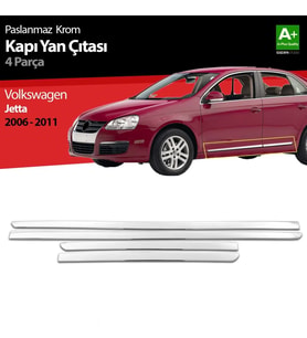 Drs Tuning Jetta Uyumlu Krom Kapı Yan Çıtası 2006-2011