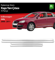 Volkswagen Jetta Uyumlu Krom Kapı Yan Çıtası 2006-2011