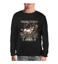 Disturbed - Asylum Siyah Çocuk Sweatshirt