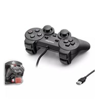 Nodar ND401 PC Uyumlu USB Kablolu Titreşimli Oyun Kolu Gamepad - Siyah - 1 ADET
