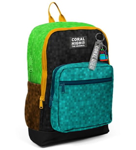 Coral High Craft Desenli Okul Sırt Çantası 33216