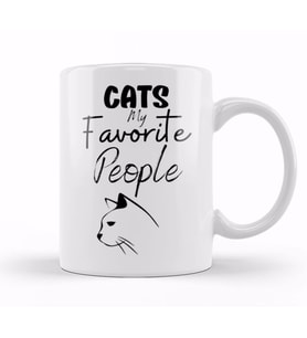 Cat Lover Gifts For   MEN Kupa Bardak Porselen