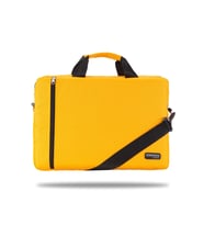 Classone WTX208 WTXpro Su Geçirmez 15.6 inch Laptop  Notebook El Çantası  Sarı (Siyah-Mavi)