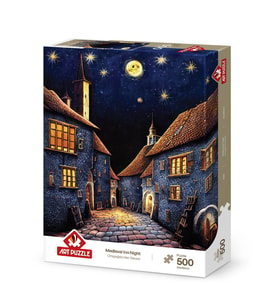 Art Puzzle Ortaçağda Han Gecesi 500 Parça Puzzle