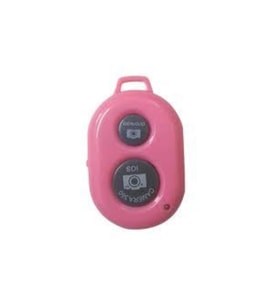 Pembe Bluetooth Uzaktan Kumanda, Tüm Telefonlara Uyumlu, Video ve Fotoğraf Çekim