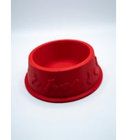 MYCRAFT3D Kemik Desenli Mama Kabı – 3D Baskı Kedi Köpek Mama ve Su Kabı 12cm