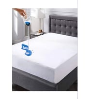 Bebesi Sıvı Geçirmez Fitted Çift Kişilik Alez 220x200+30 Cm Micro Kumaş Yatak Koruyucu Alez