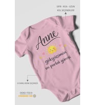 Anne, gökyüzümün en parlak güneşi Kısa Kollu Bebek Body