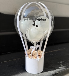 Doğum Günü Hediyesi Ayıcıklı Balon